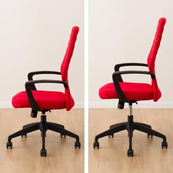 Amazon｜ニトリ オフィスチェア OC104 レッド NITORI 6620854